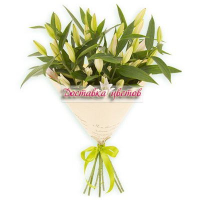 Букет Белые лилии